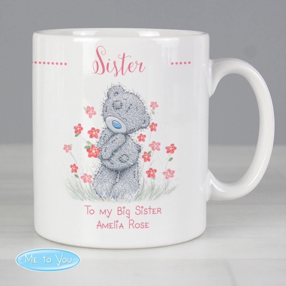 Personalised Me to You Bear Floral Mug Extra Image 1